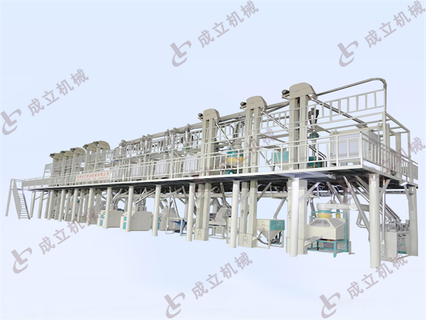 自動(dòng)化日產(chǎn)50噸面粉加工設(shè)備日常的停機(jī)排查